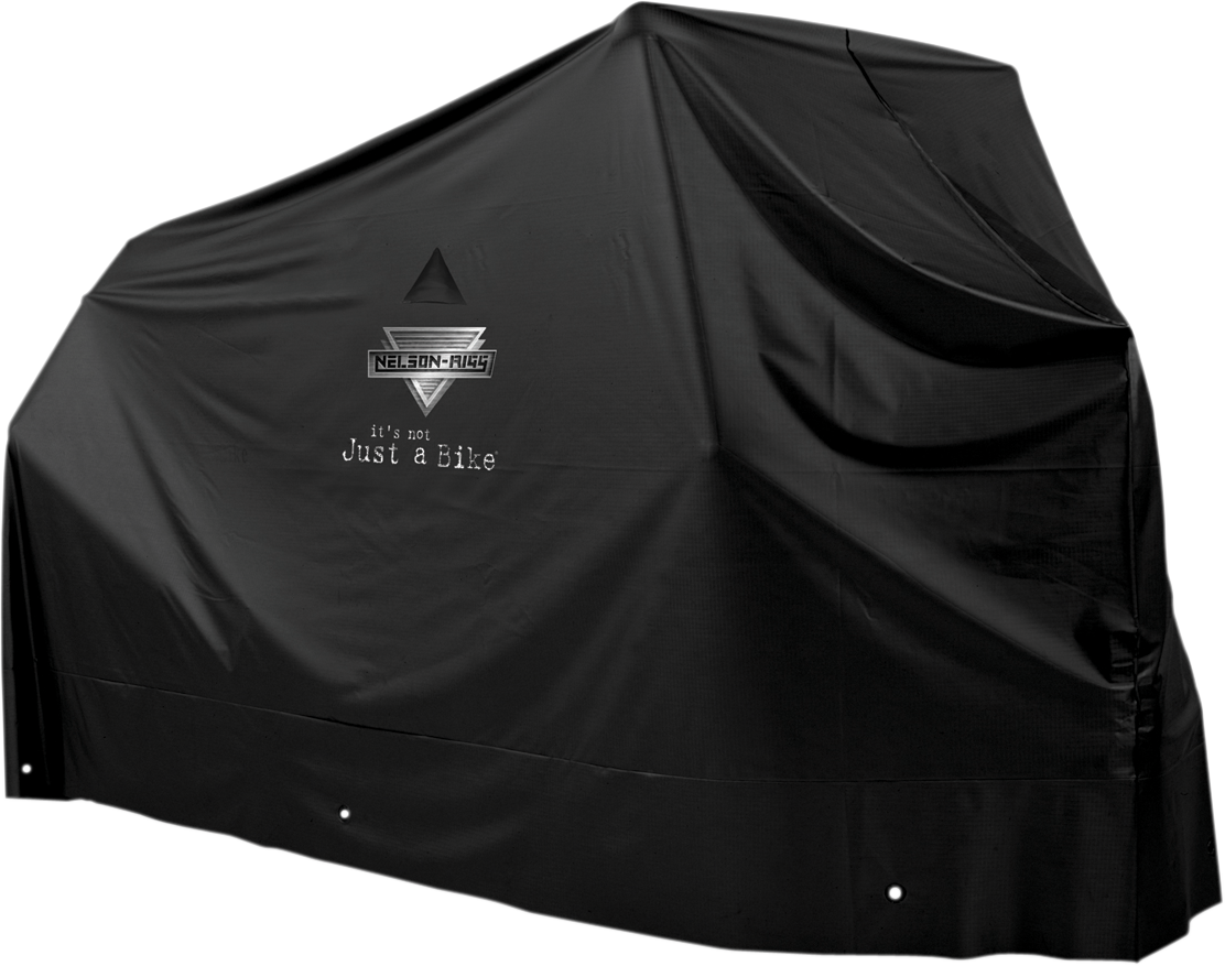 Nelson Rigg XXL Econo PVC Full Waterproof Motorcycle Black Cover