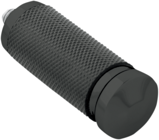 Performance Machine Black Contour Rubber Wrapped Motorcycle Shift Peg for Harley