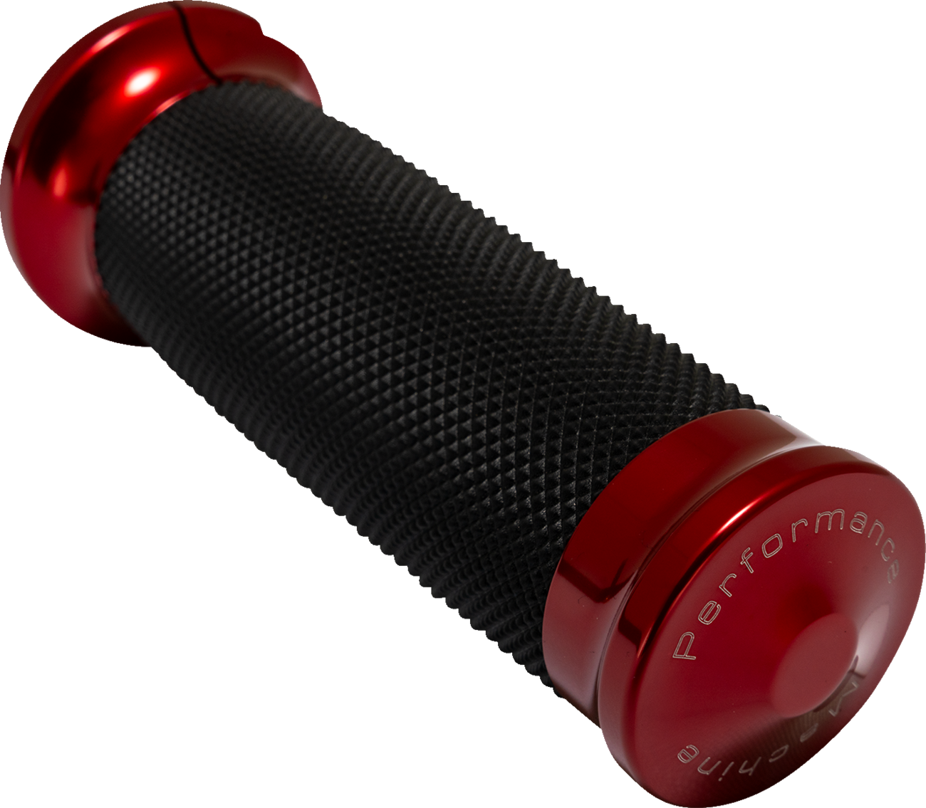 Performance Machine Contour Red Hand Grips for 2023-2025 Harley Touring Softail