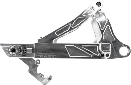 Trask Assault Raw Billet Aluminum Rear Swingarm fits 2018-2024 Harley Softail