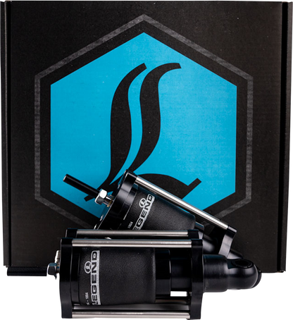 Legend Black Air Ride Motorcycle Rear Shocks 1989-1999 Harley Softail FXSTS
