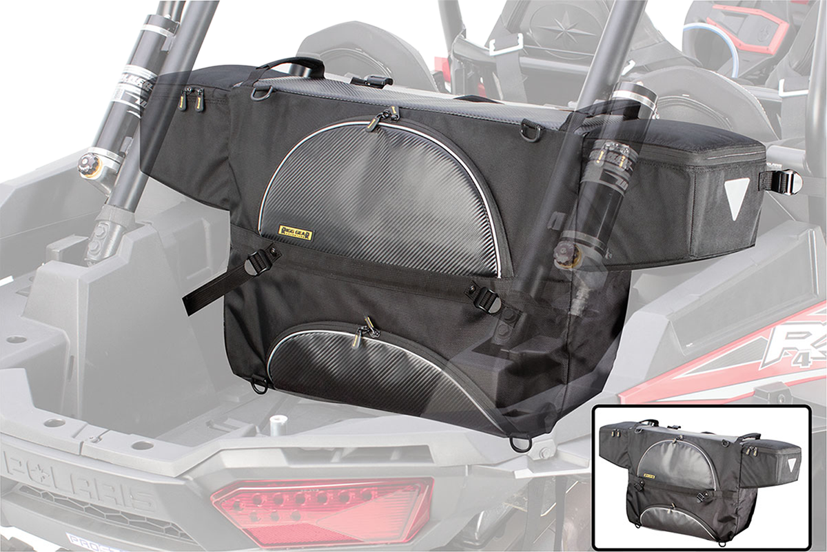 Nelson Rigg Black Rear UTV Trunk Storage Pouch 14-18 Polaris RZR 900 1000 XP