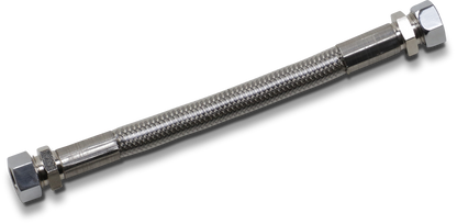 Drag Specialties Braided Crossover Fuel Line fits 2000-2017 Harley Softail