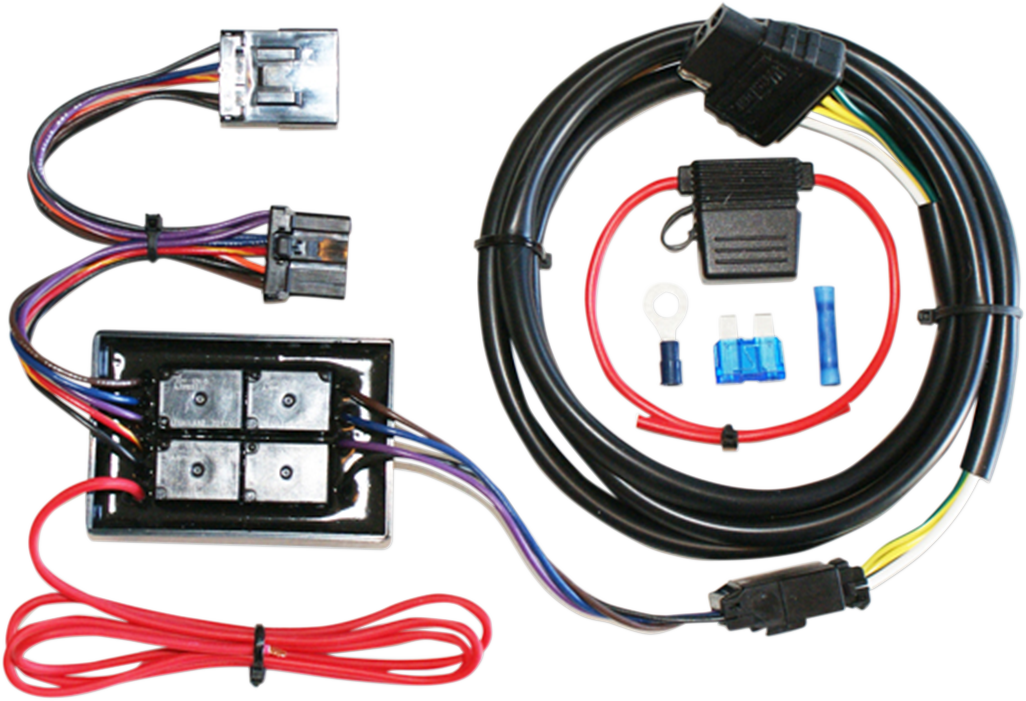 Khrome Werks 8-Pin Plug & Play Trailer Wiring Kit fits 1997-2013 Harley Touring