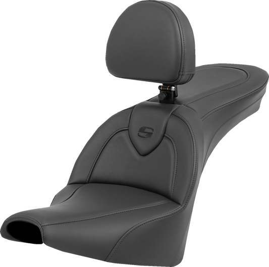 Saddlemen Roadsofa with Backrest Seat fits 2018-2024 Harley Softail Street Bob