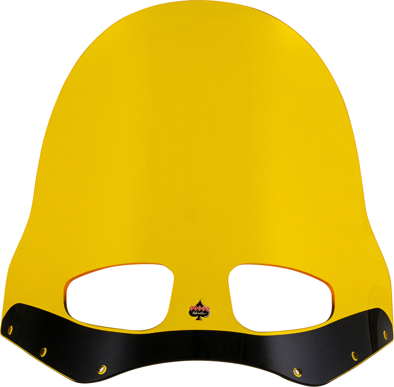 Klock Werks 15" Kolor Flare Yellow Road Warrior Fairing Motorcycle Windshield