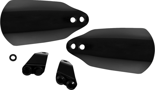 Memphis Shades Black Handlebar Hand Guards for 2018-2024 Indian Chief Challenger