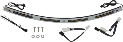 Custom Dynamics LED Fairing Windshield Trim for 2006-2013 Harley Touring FLHX