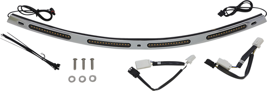 Custom Dynamics LED Fairing Windshield Trim for 2006-2013 Harley Touring FLHX