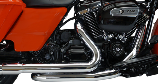 Khrome Werks Aggressor 2-2 Crossover Headers 2017-2023 Harley Touring M8 200420