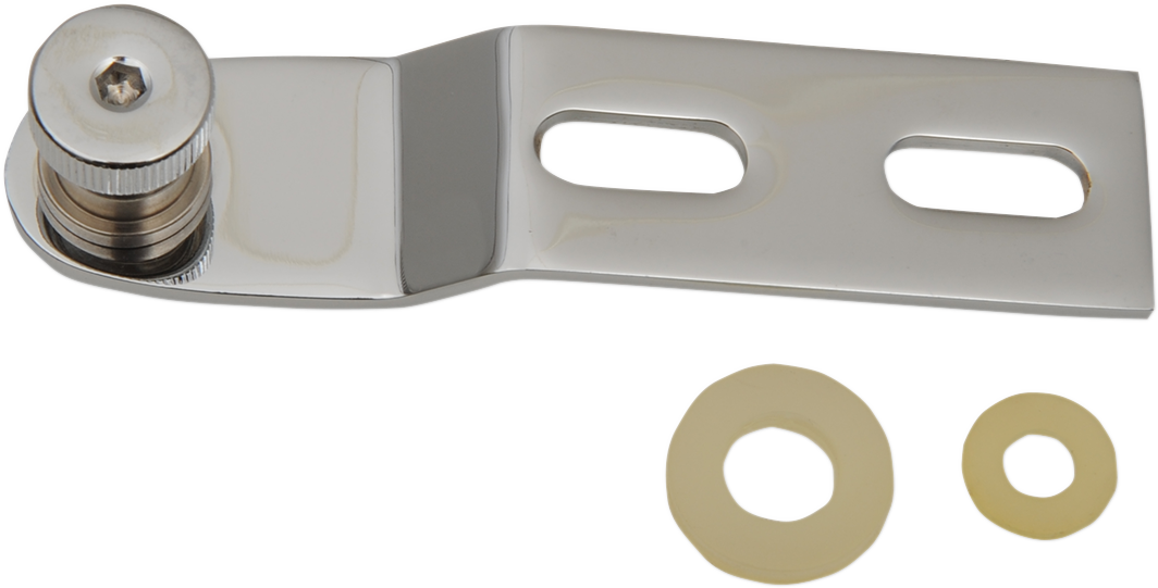 Drag Specialties Chrome 1/4"-28 Rear Motorcycle Seat Mounting Bracket