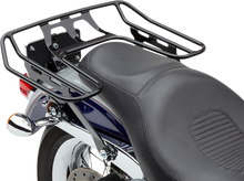 Cobra Black Wrap Around Detachable Luggage Rack 91-17 Harley Dyna FXDL FXDI