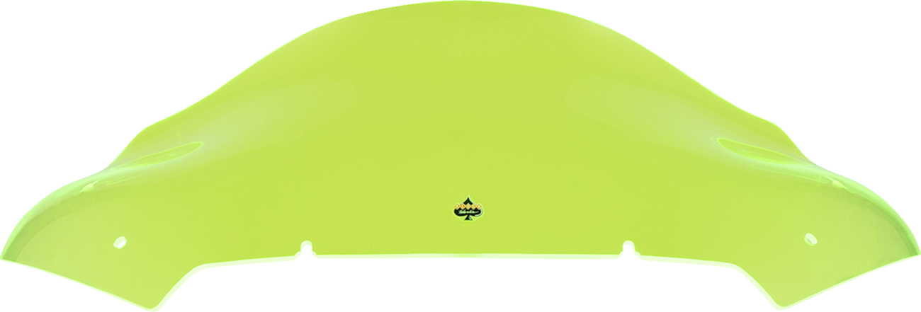 Klock Werks Kolor Flare 10" Green Ice Windshield for 2023-2025 Harley Road Glide