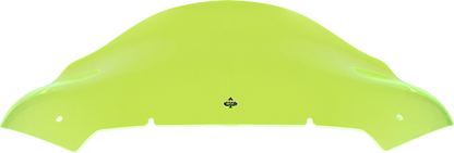 Klock Werks Kolor Flare 10" Green Ice Windshield for 2023-2025 Harley Road Glide