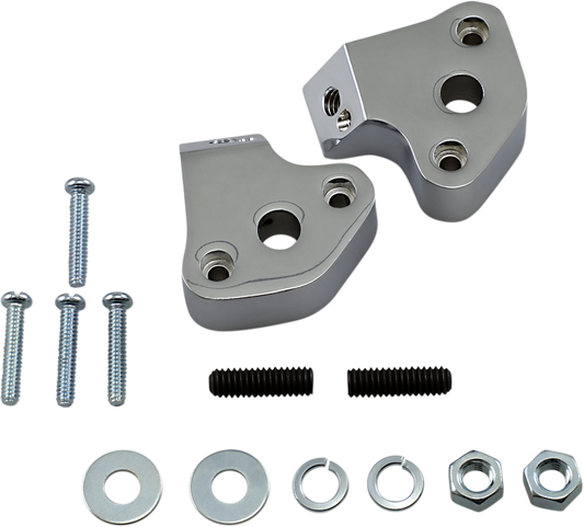 Drag Specialties Shortie Rear Turn Signal Mounts 2006-2007 Harley Softail FLTR