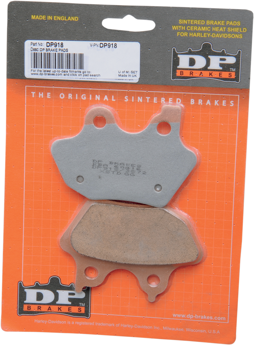 DP Sintered Metal Front/Rear Brake Pads 2000-2004 Harley Softail Touring Dyna XL