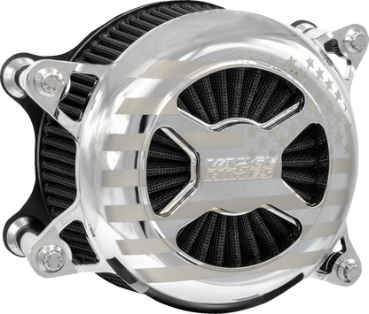 Vance & Hines VO2 America Chrome Air Intake Filter Kit 2023-2024 Harley Touring