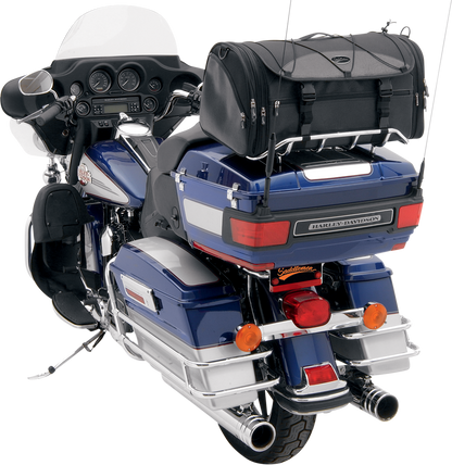 Saddlemen Deluxe Rear Universal Motorcycle Tour Pak Rack Luggage Bag Harley