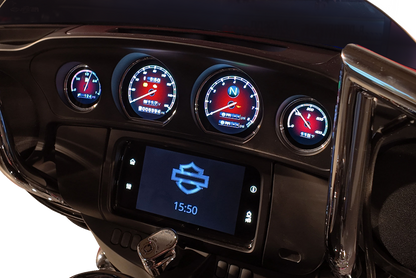 Koso HD-03X TFT Electronic Multi-Function Gauge Set for 2014-2023 Harley Touring