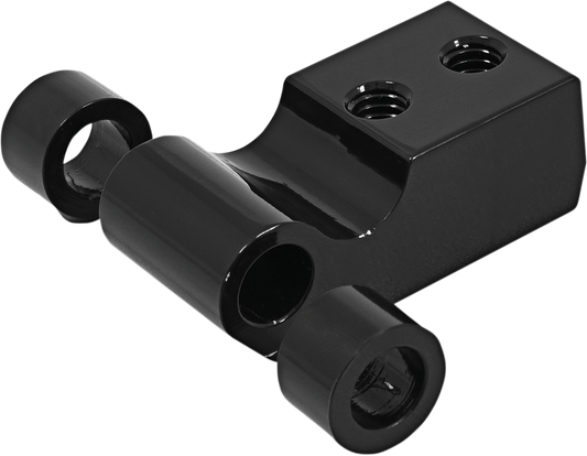 Memphis Shades Black Short Headlight Extension Block 2018-2020 Harley Street Bob