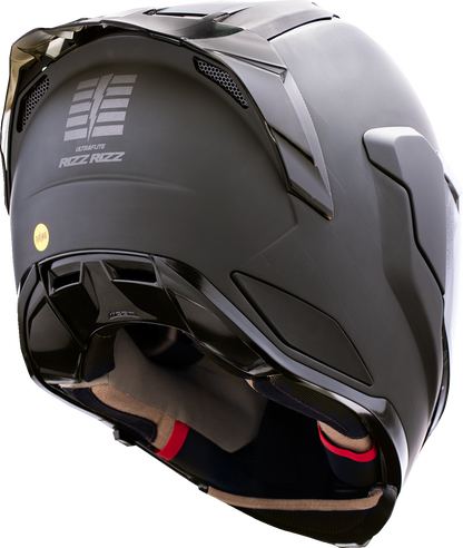 Icon Ultraflite Rizz Rizz Matte Black MIPS Full Face Adult Motorcycle Helmet