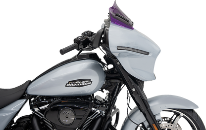 Klock Werks Kolor Flare 8" Purple Windshield for 2023-2025 Harley Street Glide
