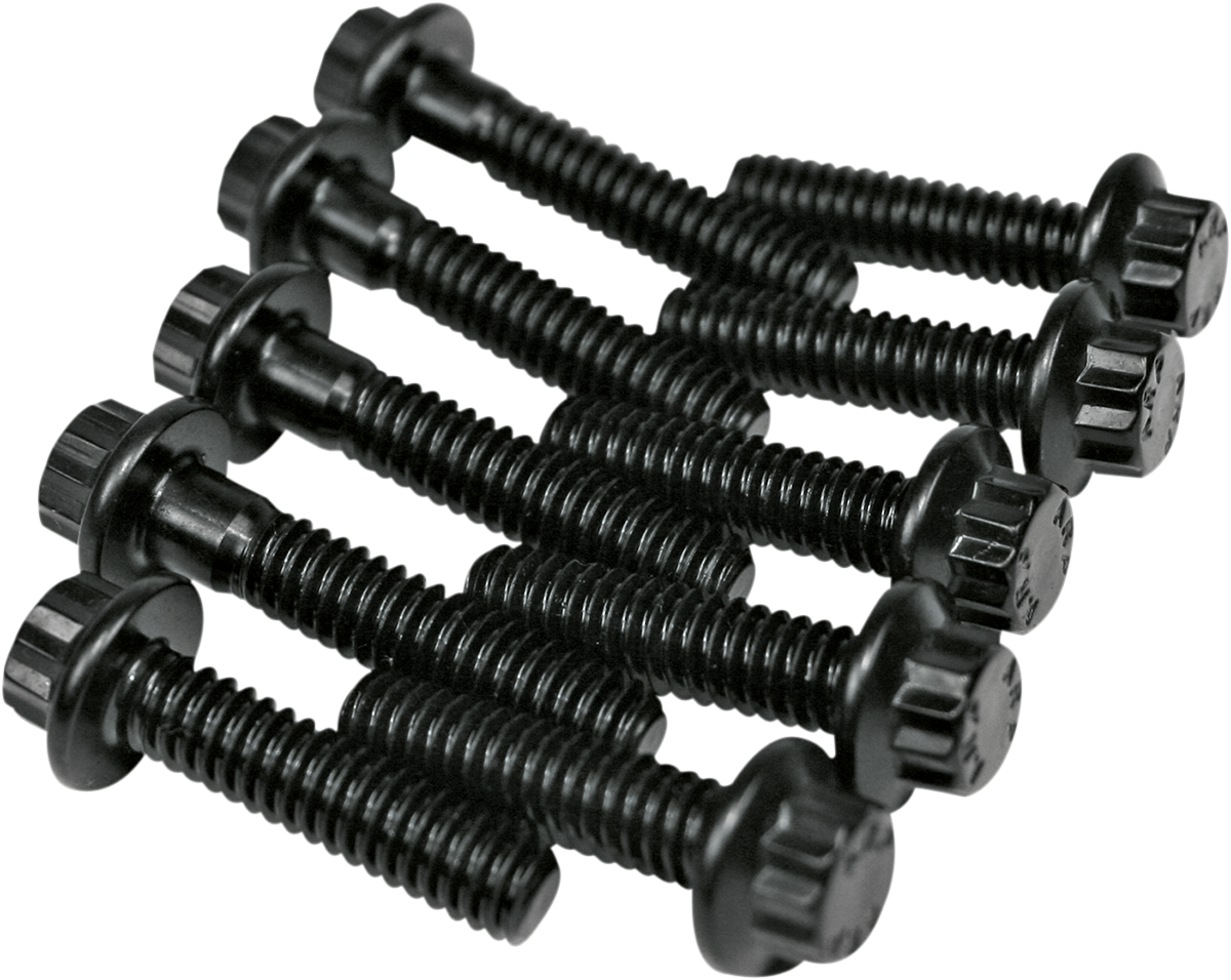 Feuling 12 Point Black Engine Oil Pump Bolt Kit 1999-2017 Harley Softail Touring