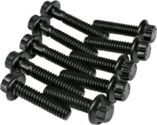 Feuling 12 Point Black Engine Oil Pump Bolt Kit 1999-2017 Harley Softail Touring