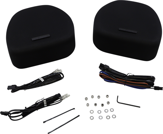 Hogtunes 7" Lower Fairing Subwoofer Kit fits 1998-2013 Harley Touring FLHX FLHT