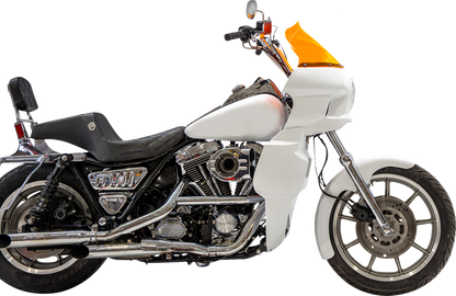 Klock Werks Flare 12.5" Orange Ice Windshield fits Saddlemen S-RT Mini Fairing