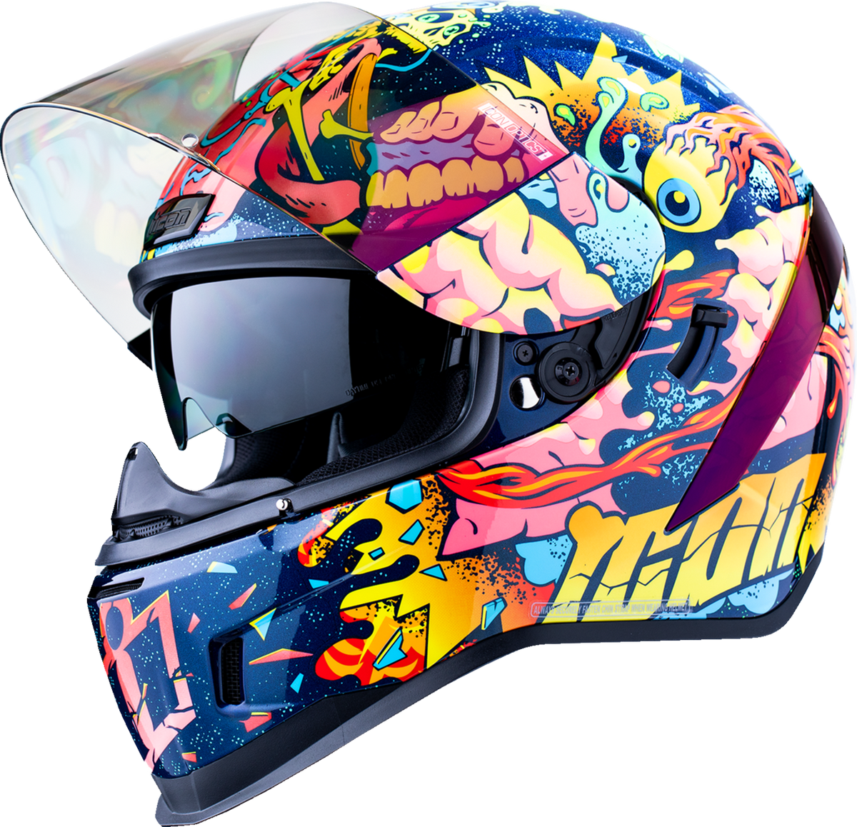 Icon Airform Scatterbrain MIPS Full Face Unisex Adult Street Motorcycle Helmet