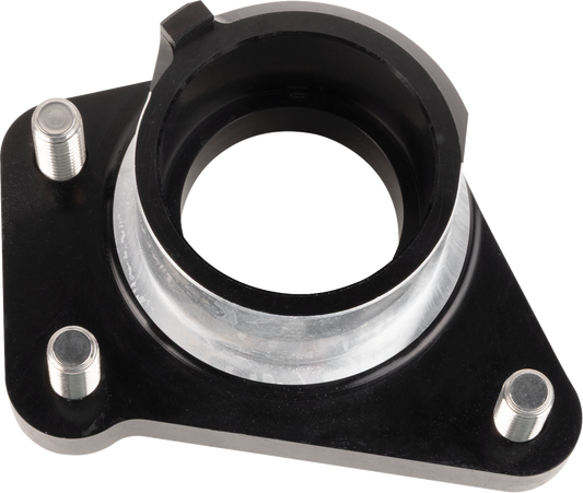 Alloy Art Black Floorboard Delete Motor Mount fits 2017-2024 Harley Touring M8