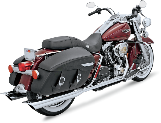 Bassani Chrome True Dual Exhaust Headpipes fits  1995-2008 Harley Touring FLHX