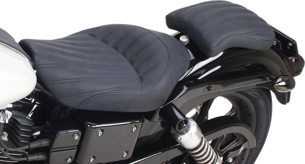 Saddlemen 9" Contoured Knuckle Pad Detachable Pillion for Harley Davidson Touring