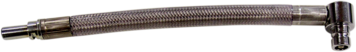 Goodridge Black External Fuel Gas Line for 2008-2011 Harley Touring FLHT FLHX