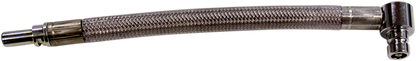 Goodridge Black External Fuel Gas Line for 2008-2011 Harley Touring FLHT FLHX