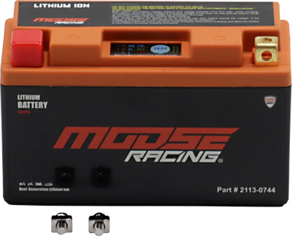 Moose Racing Lithium Ion Battery 99-15 Ducati Yamaha Triumph Suzuki Kawasaki