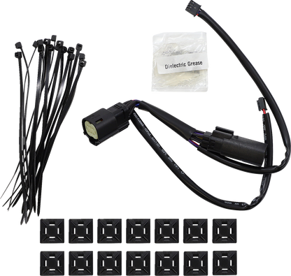 Ciro Machete Extended Saddlebag LED Lights for 2015-2023 Harley Touring FLHXSE