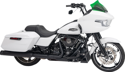 Klock Werks Kolor Flare 10" Green Windshield for 2023-25 Harley Road Glide FLTR