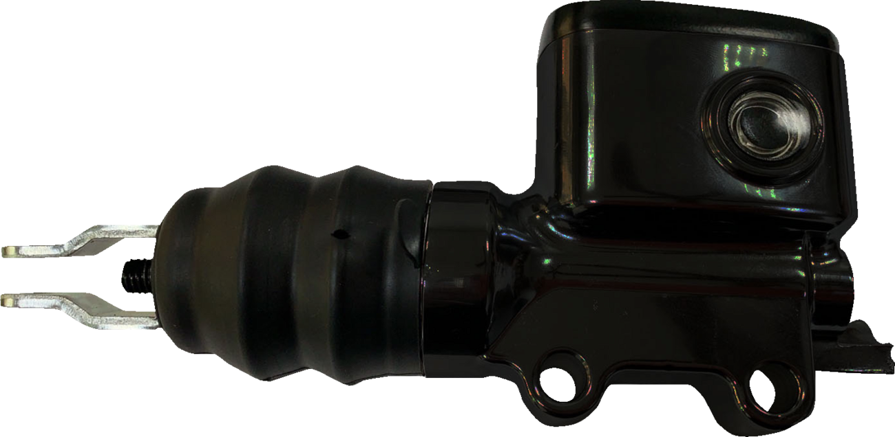 Drag Specialties Black Rear Brake Master Cylinder 2018-2023 Harley Softail M8