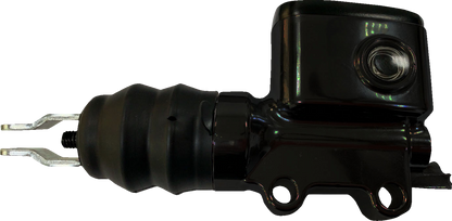 Drag Specialties Black Rear Brake Master Cylinder 2018-2023 Harley Softail M8
