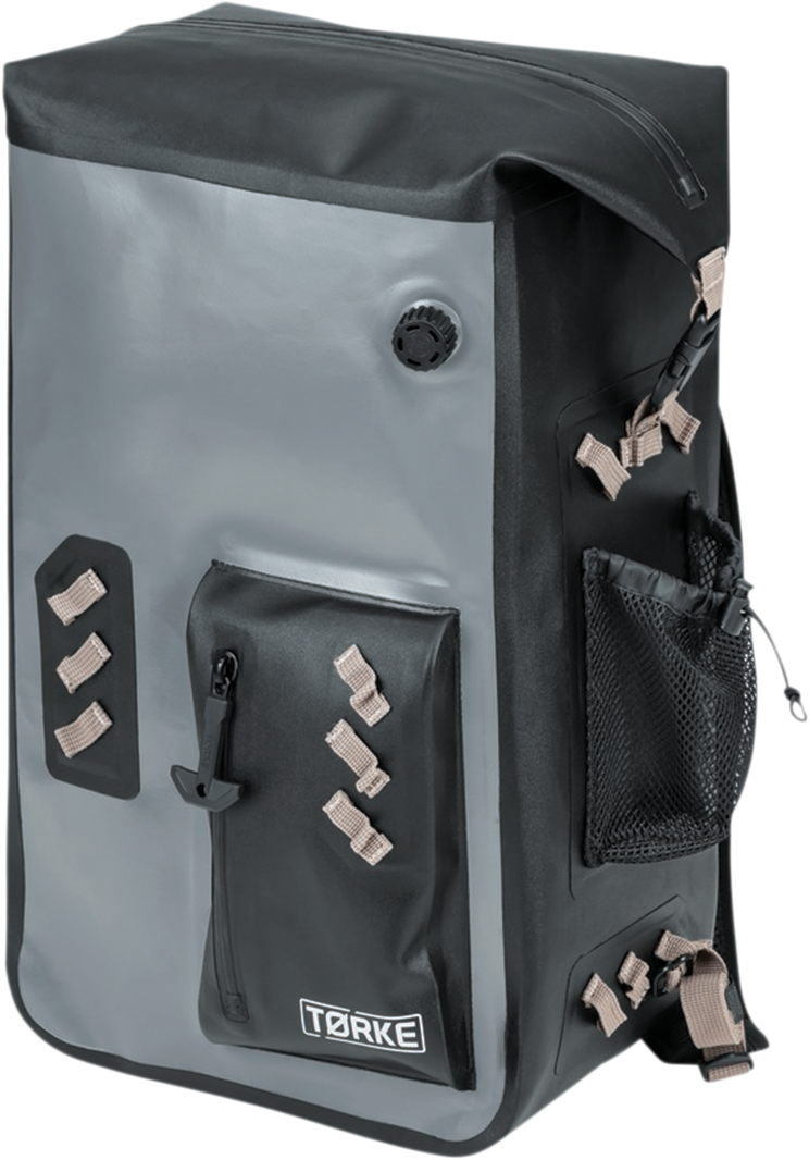 Kuryakyn 5173 Torke 25L Thermoplastic Motorcycle Riding Casual Backpack