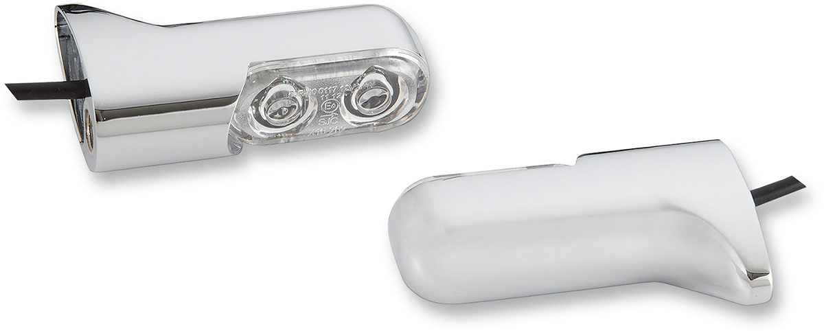 Arlen Ness Red LED Rear Bolt on Marker Lights 2000-2020 Harley Softail Models
