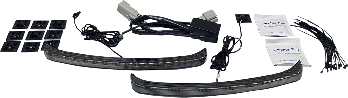 Custom Dynamics Dynamic Turn Signal LED Fender Lights 2014-2025 Harley Tri Glide