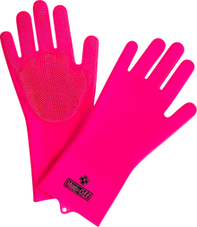 Muc-Off X-Large Deep Scrubber Silicone Pair Adult Cleaning Detailing Gloves