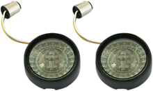 Custom Dynamics 1157 Black Probeam LED Front Turn Signals for Harley Davidson