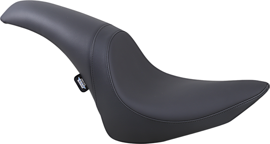 Drag Specialties Black Predator Smooth Seat fits 1984-1999 Harley Softail