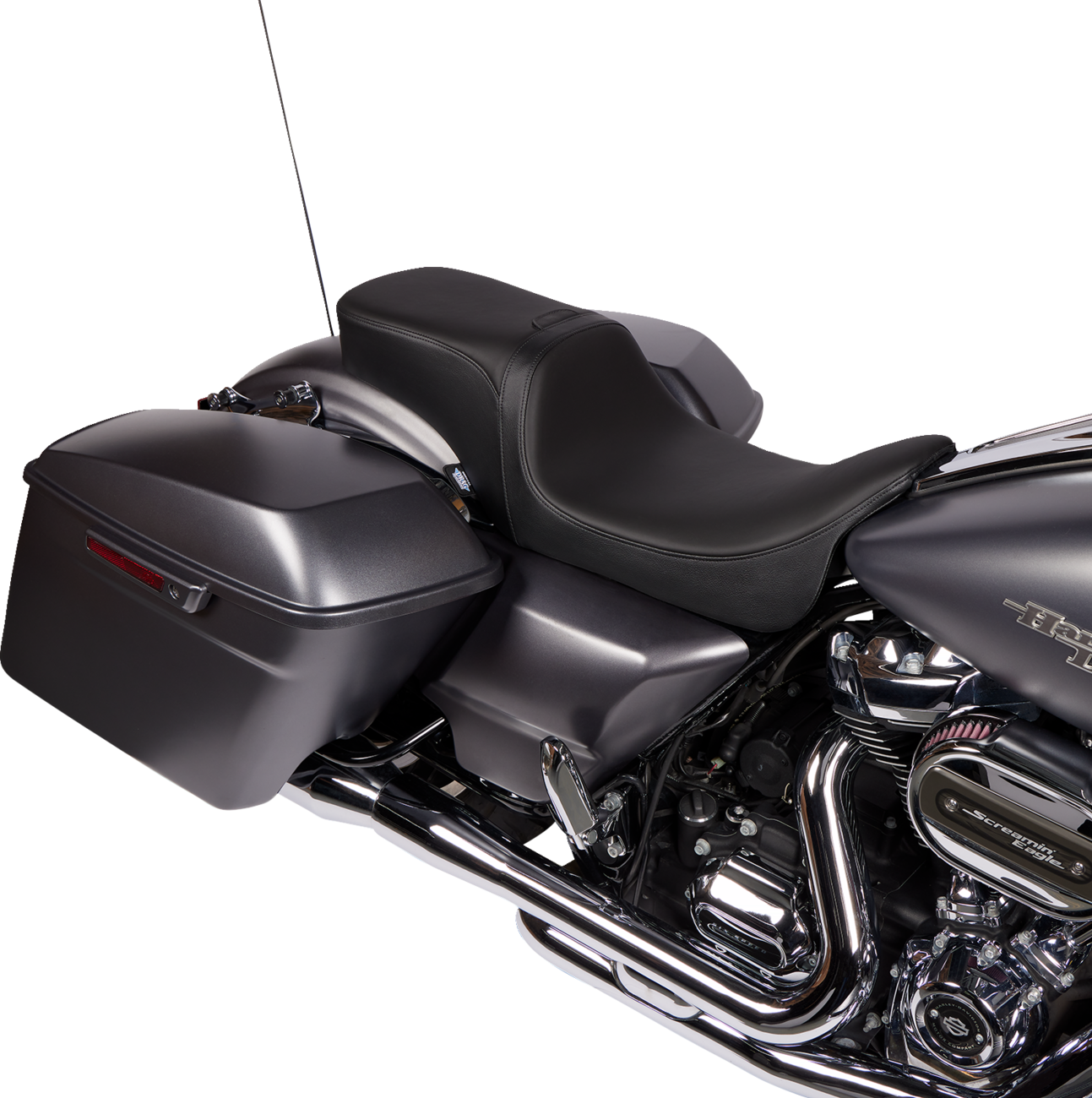 Drag Specialties Predator Solar Reflective Seat fits 2008-2024 Harley Touring