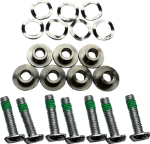 Drag Specialties 7-Lug Front Floating Brake Rotor Bolt Kit for Harley Davidson