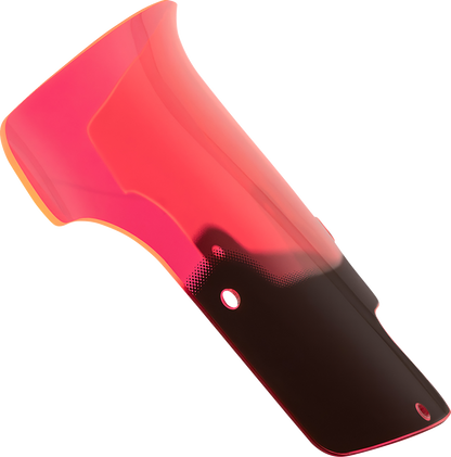 Klock Werks 9" Pink Ice Flare Windshield fits 2025-2026 Indian Powerplus Models